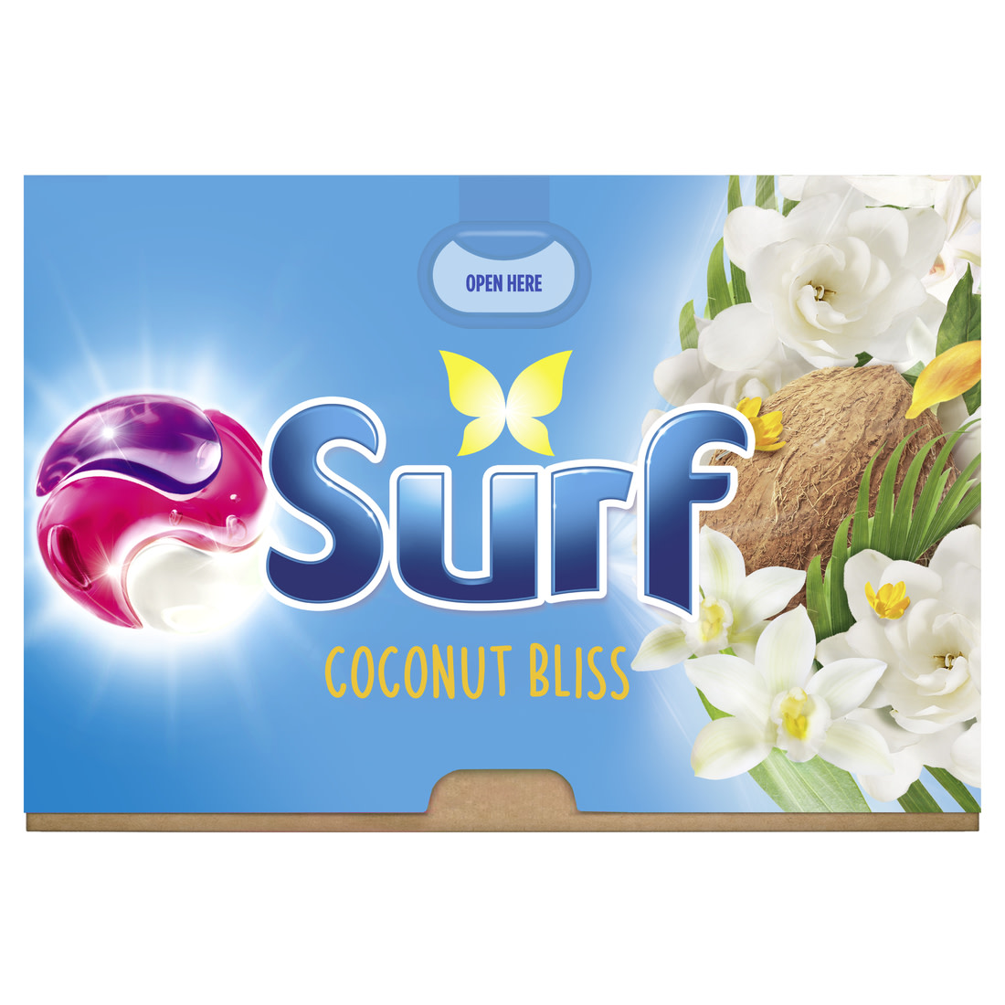 Surf Coconut Bliss Detergent Capsules